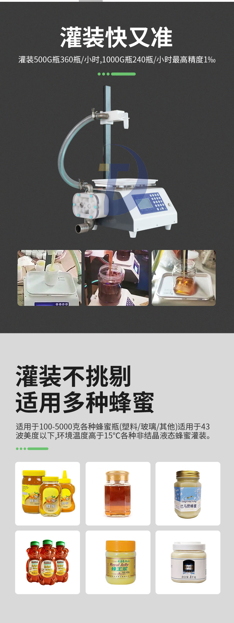 蜂蜜灌裝機(jī)五花八門該如何選擇？